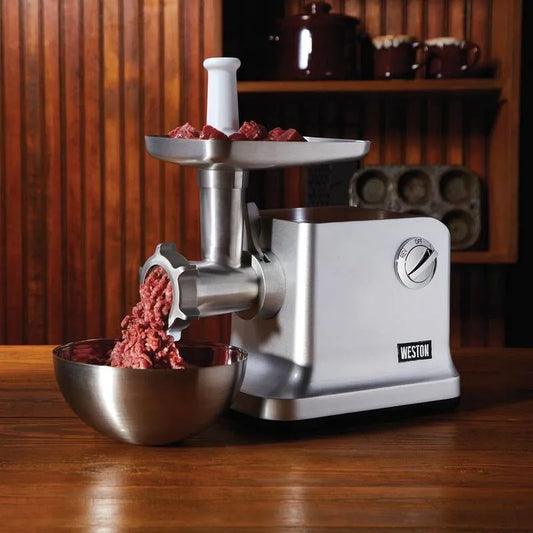 Wurst Stuffer, #12 1 HP Electric Meat Grinder und
