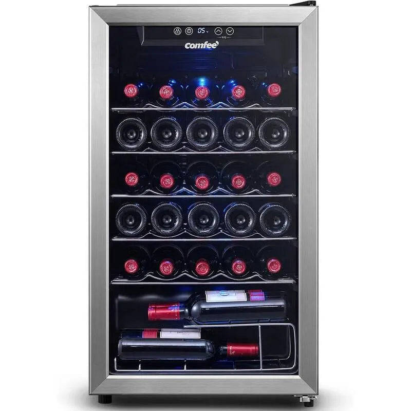 29-Wine In Edelstahl mit abnehmbarem Regal 29-Wein, 18, 9 in., 18.9 in