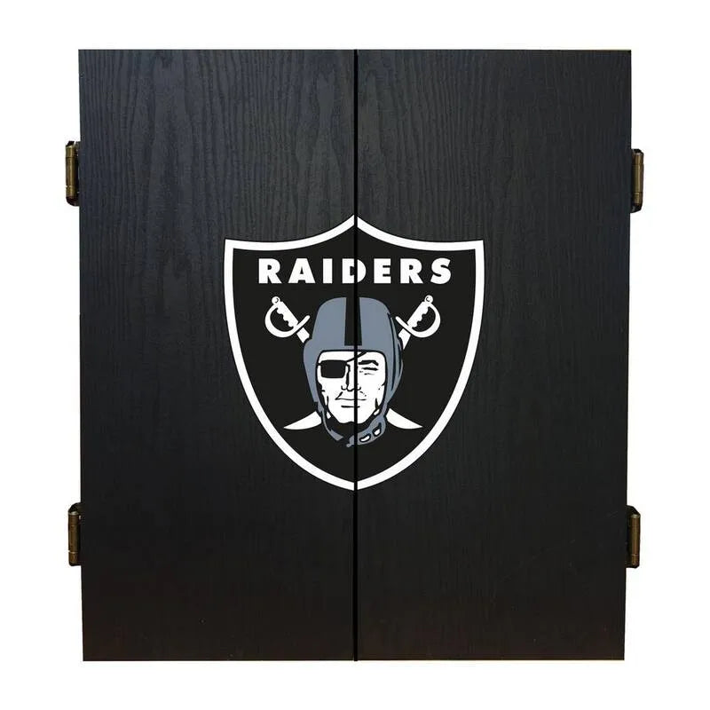 IMPERIAL, Las Vegas Raiders Dartboard Set, Schwarz, Dart & Dart Boards