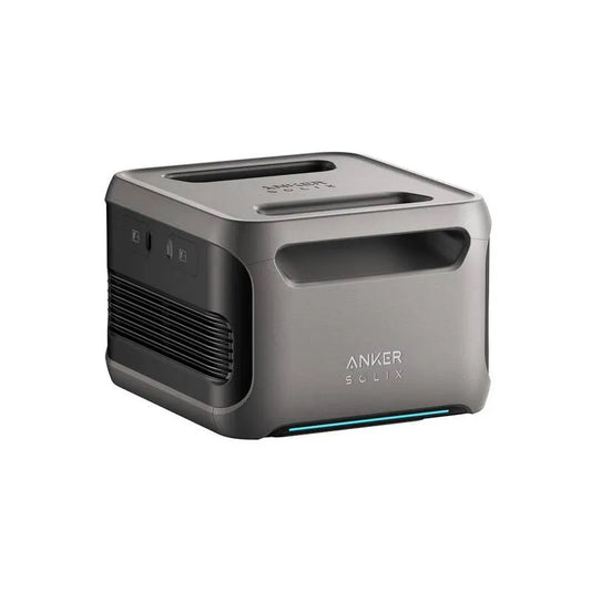 BP3800, 6000W Ausgangskapazität SOLIX BP3800 Push-Button Start LFP Erweiterbare Batteriepack für Anker SOLIX F3800 für zu Hause, 6000W