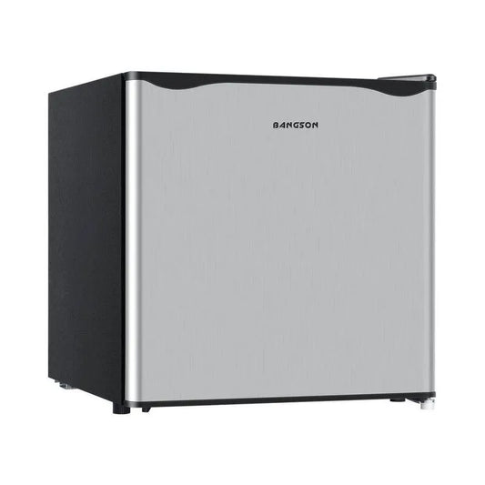 Kühlschrank, einstellbare Temperatur, 18, 91 in., 1, 6 cu. ft, Nivellierbeine und reversibel, Silber, 18.91 in, 1.6 cu. ft