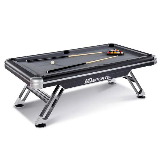 MD Sports, MD Sports, Titan 7, 5 ft Pool Tisch, Pool Tische, Grau, 7.5 ft