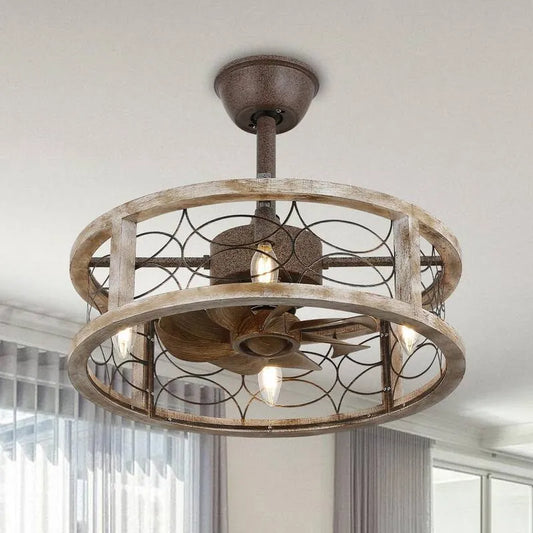 Deckenventilator, Innenbereich, 18 in., 3-Stufen, mit Fernbedienung-, Innenluftzirkulationsbefestigung
