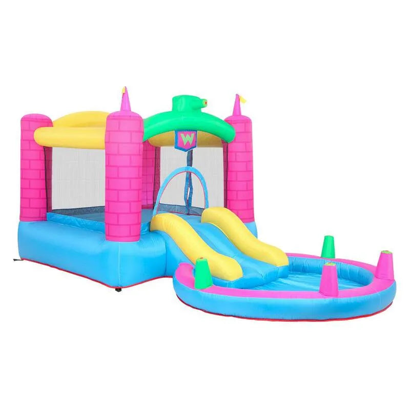 Spray Water Jumper Bounce House mit UL Certified Air Blower, Kinder