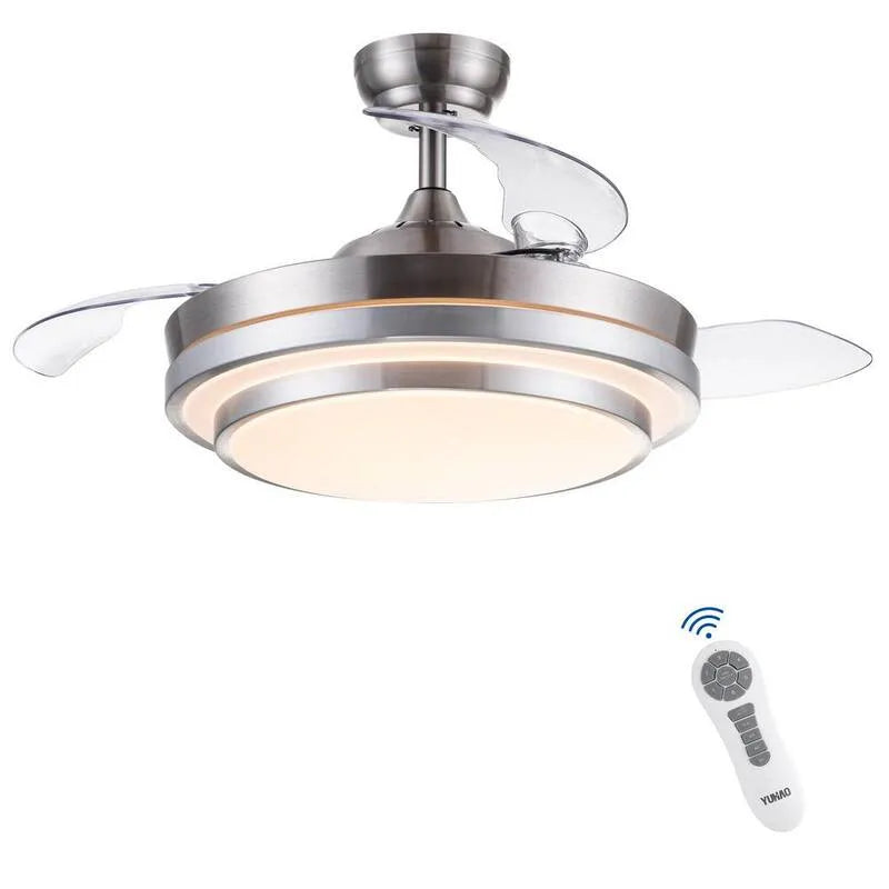 Deckenventilator, 42 in., Fernsteuerung, Innenbereich, Nickel, ferngesteuerte Luftzirkulation
