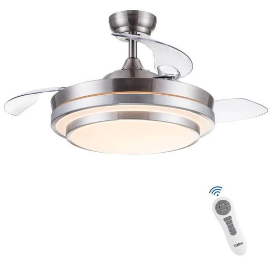 Deckenventilator, 42 in., Fernsteuerung, Innenbereich, Nickel, ferngesteuerte Luftzirkulation