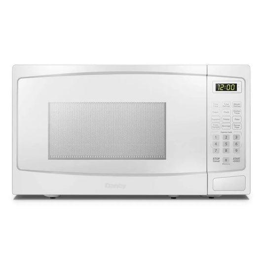 Danby, 1. 1 cu. ft. Auftisch Mikrowelle in Weiß, 1.1 cu. ft
