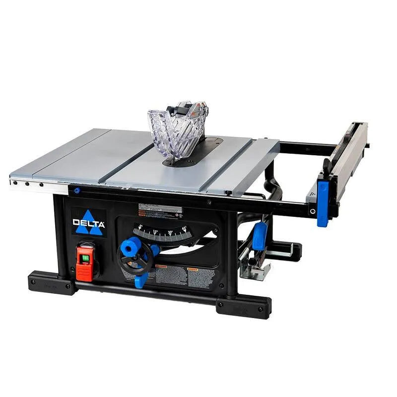 Portable Contractor Table, 10 in., Kompakt Portable Design, Schwarz, Stationäre Tischsägen