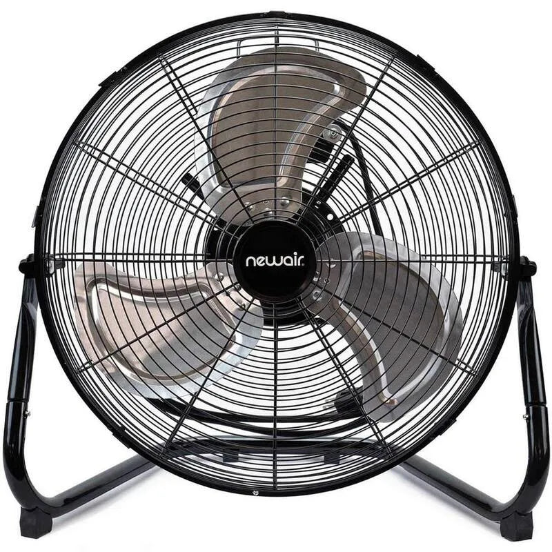 für hohe Beanspruchung, Schwarz, 18 Inch 3 Stufen High Velocity Blade Ventilator