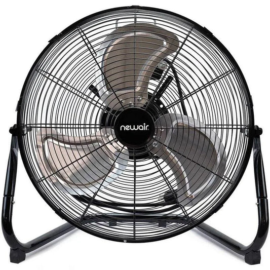 für hohe Beanspruchung, Schwarz, 18 Inch 3 Stufen High Velocity Blade Ventilator