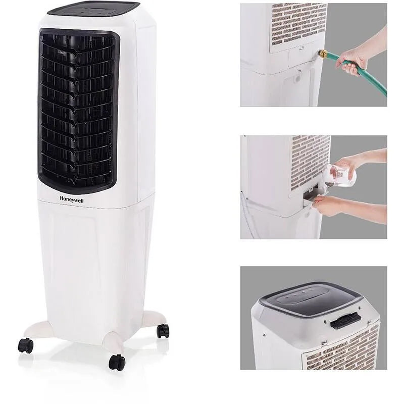 Luftbefeuchter Compact Spot Ventilator und CFM 3, 700 CFM, 3 Stufen, Low Energy, kompakte, tragbare Bauweise, 426 sq. ft, Weiß