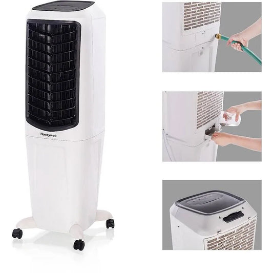 Luftbefeuchter Compact Spot Ventilator und CFM 3, 700 CFM, 3 Stufen, Low Energy, kompakte, tragbare Bauweise, 426 sq. ft, Weiß