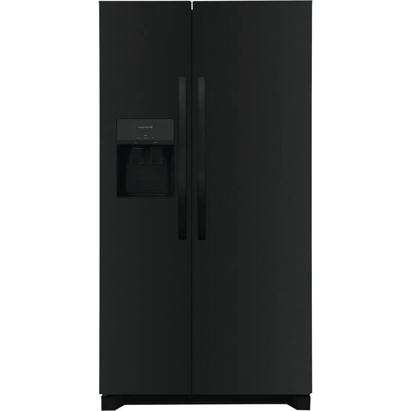 Frigidaire Kühlschrank, 36 in., 25, 6 cu. ft, Standardtiefe, Schwarz, 25.6 cu. ft