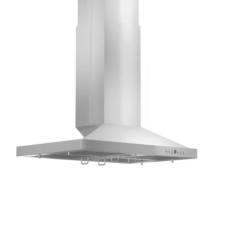Dunstabzugshaube, 400 CFM, 42 in., Edelstahl, Insel-Mount Design