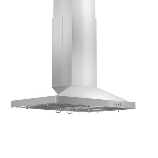 Dunstabzugshaube, 400 CFM, 42 in., Edelstahl, Insel-Mount Design