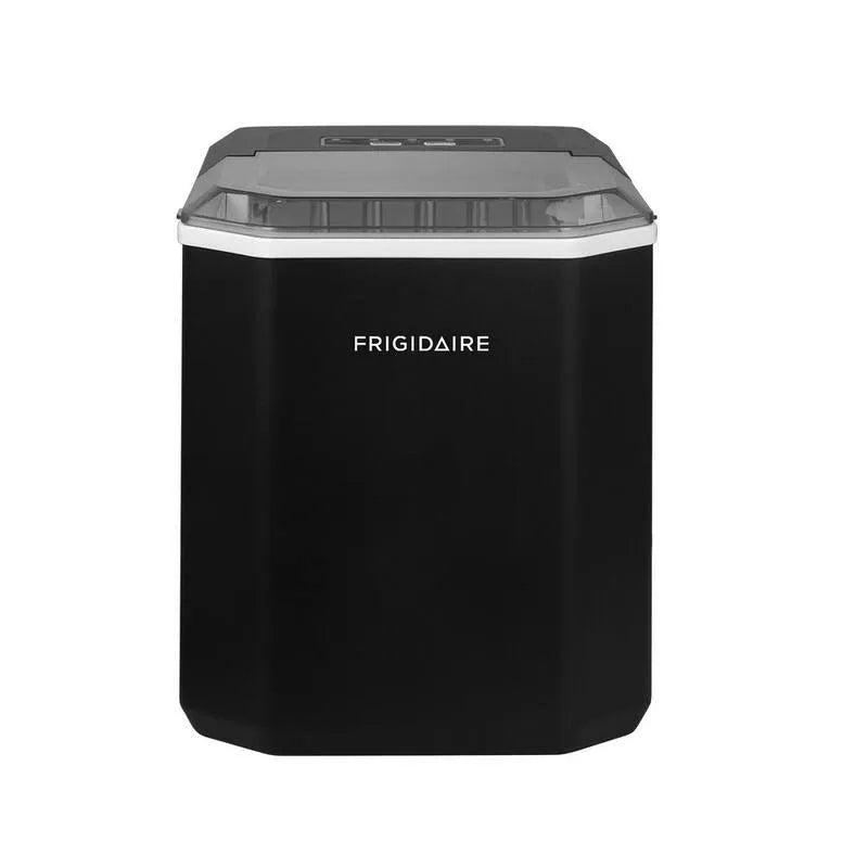 Frigidaire 26 lbs. Portable Eiswürfelbereiter, kompakte, tragbare Bauweise, Schwarz