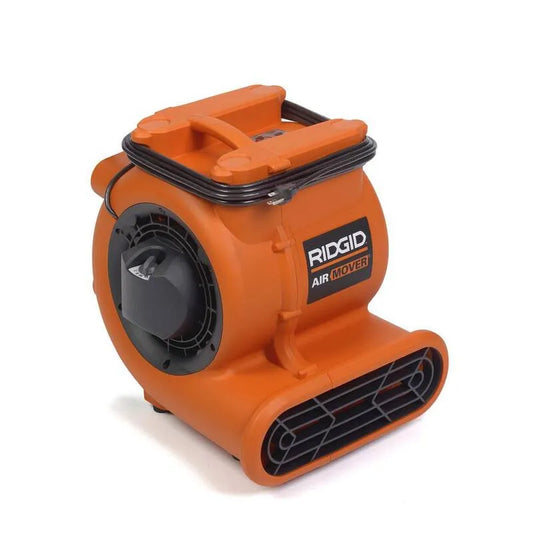 RIDGID, 1625 CFM Gebläse-Luftmover mit 3 Betriebspositionen für die Wiederherstellung von Wasserschäden, 1625 CFM