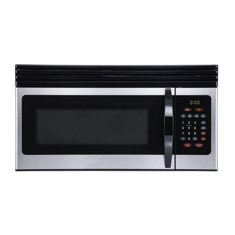 Schwarz+DECKER Mikrowellenofen 1000-Watt, Edelstahl, Zirkulationsmassage, 29. 9 in., 1. 6 cu ft, Breite 1. 6 cu, 29.9 in, 1.6 cu. ft