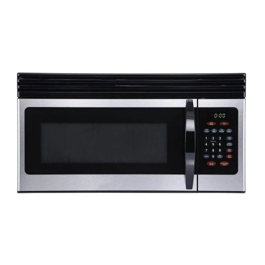 Schwarz+DECKER Mikrowellenofen 1000-Watt, Edelstahl, Zirkulationsmassage, 29. 9 in., 1. 6 cu ft, Breite 1. 6 cu, 29.9 in, 1.6 cu. ft