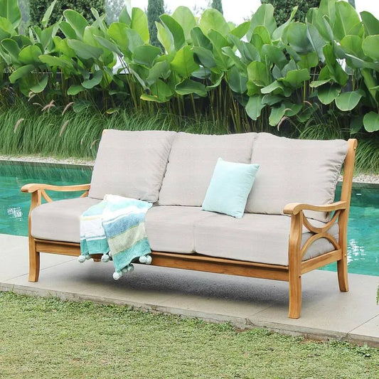 Sofa, Garten, Patio, Cambridge, Beige, Wohnzimmersitz, Garten-Sofas