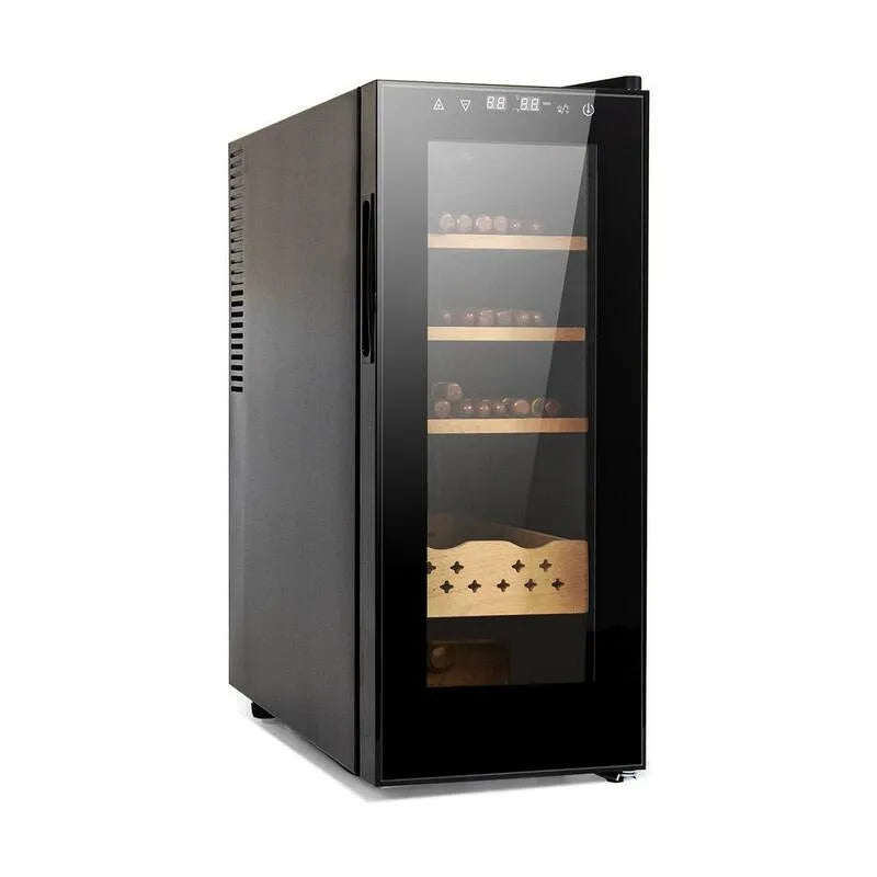 3-in-1 Single Zone 35 L 200 zählt die Kapazität von Cigar Humidors Getränke und Wine Coolers in Schwarz, 10, 2 in., 10.2 in