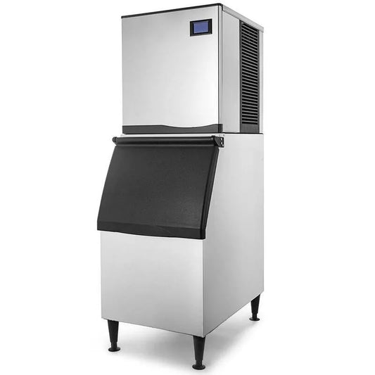 Eiswürfelbereiter 110V Freistehender Kommerzieller H 300 lb. /24, 350 lb, ETL, Kommerzieller-Grade Design, Silber