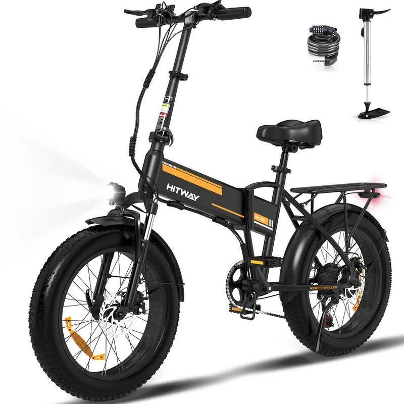 750W/48V, 20 in., 4 in., 12Ah, Faltbar Design, Batterie