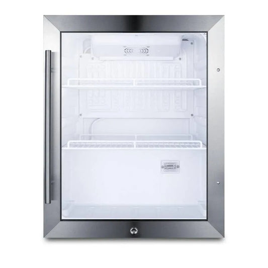 Kühlschrank, 19 in., 2. 1 cu. ft, Commercial-Grade Design, Garten, Schwarz, 2.1 cu. ft