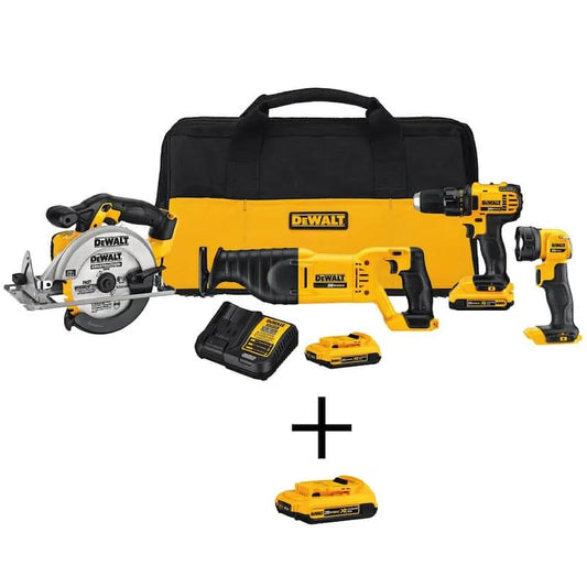 DEWALT 2. 0Ah MAX kabellos Kombiset, kabellos Design, 20V, 3, 2.0Ah