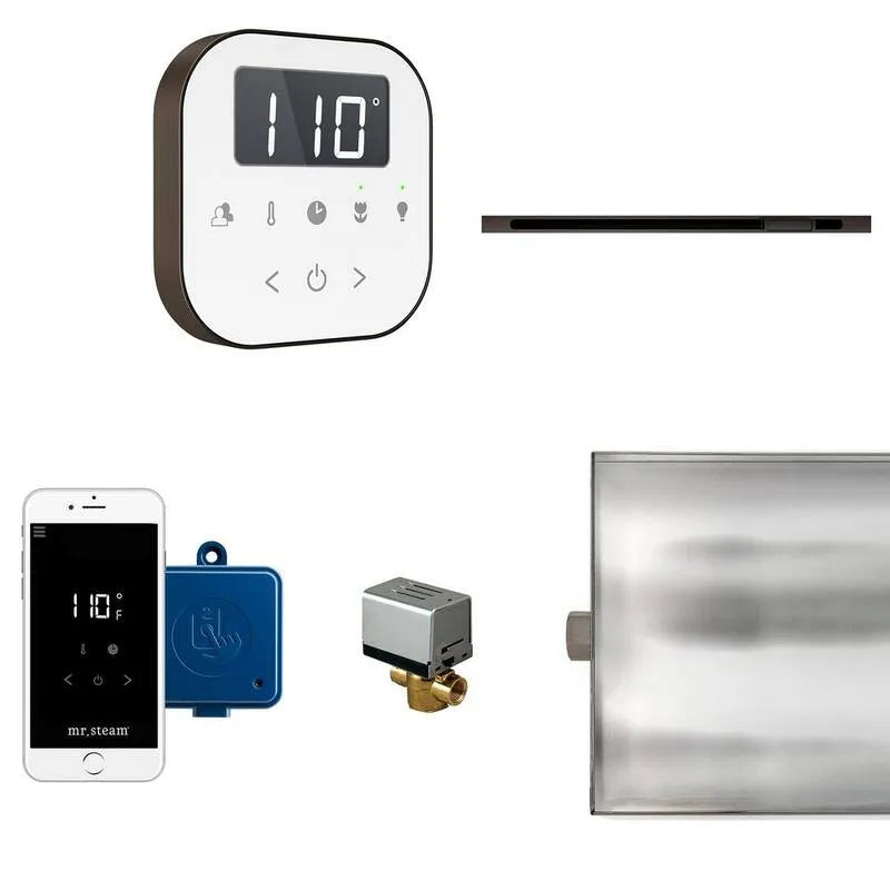Generator, Linear Dampfgenerator Steuerung Kit / Paket in Weißöl gerieben Bronze